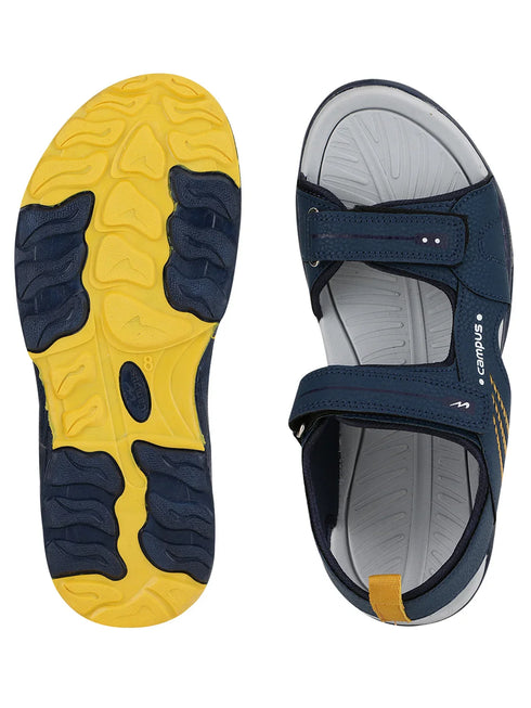 3K-SD-055B Navy Men's Sandals